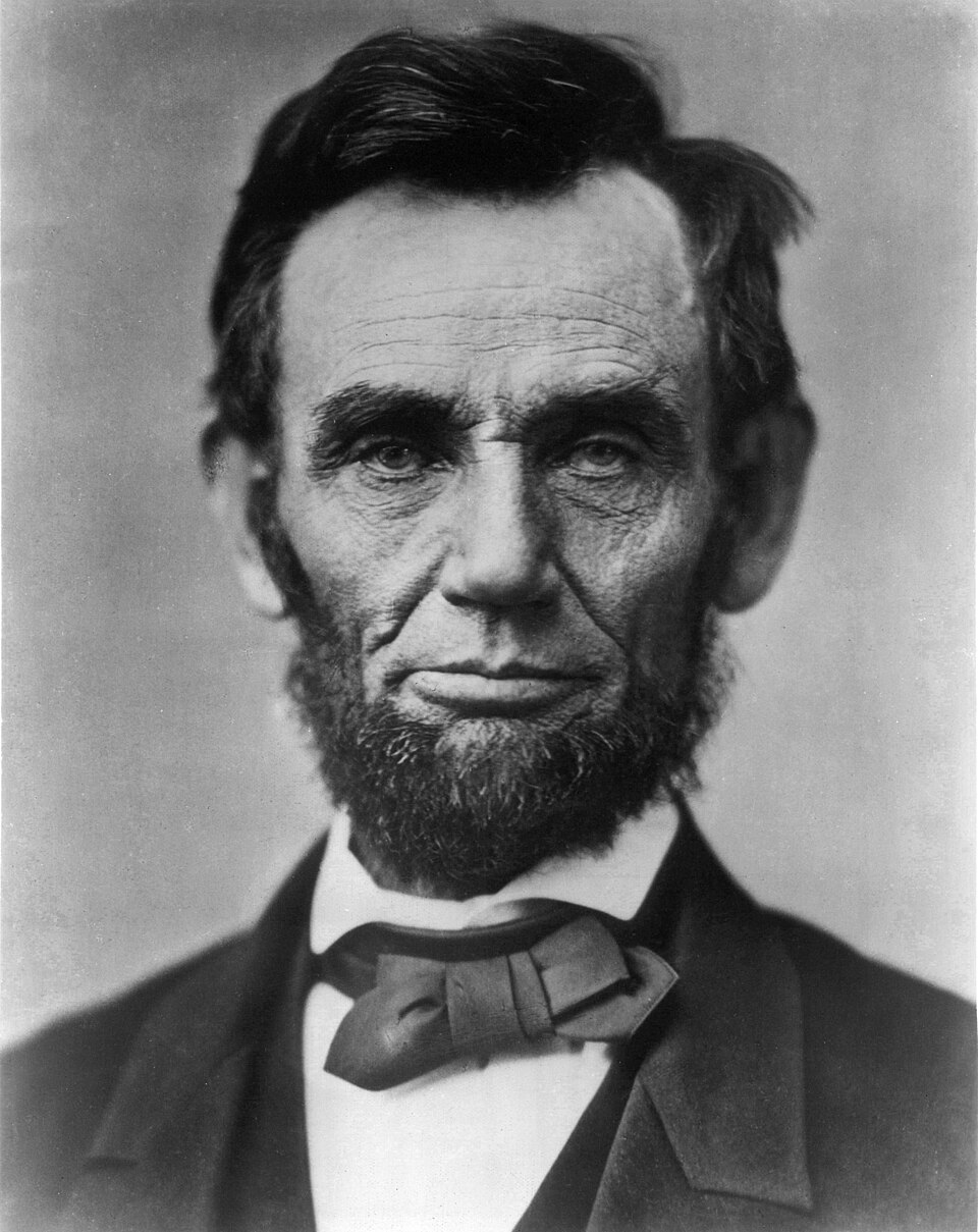 Abraham Lincoln photographed by Alexander Gardner on 8 November 1863