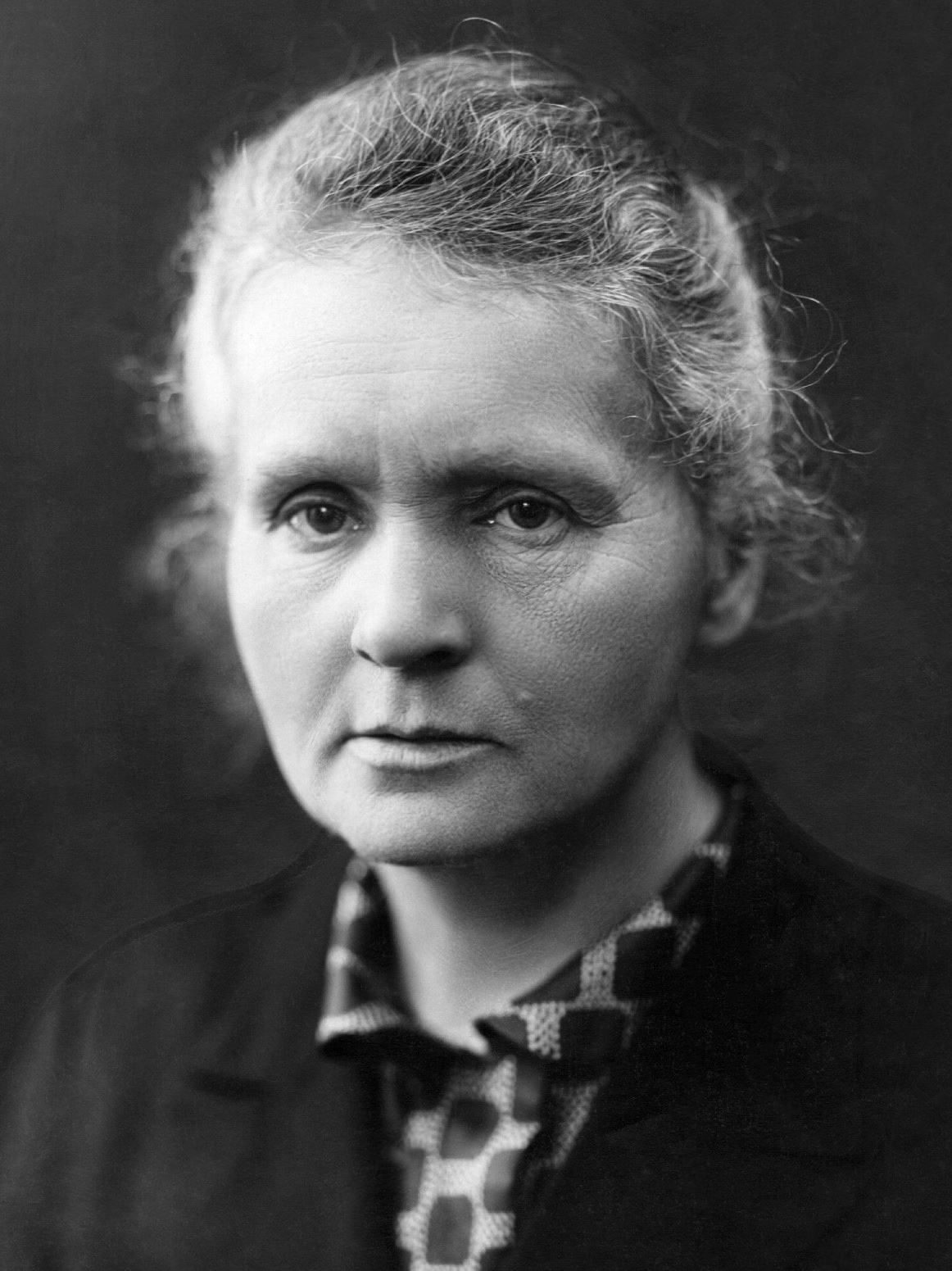 Marie Curie photographed by Henri Manuel around 1920