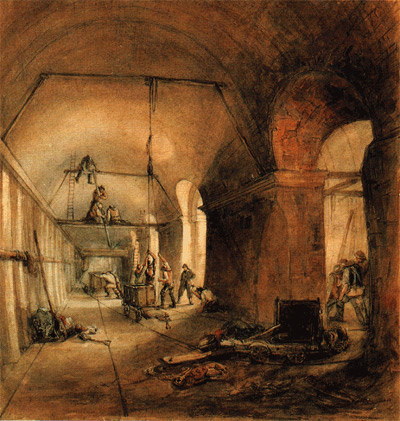 Thames Tunnel historical image