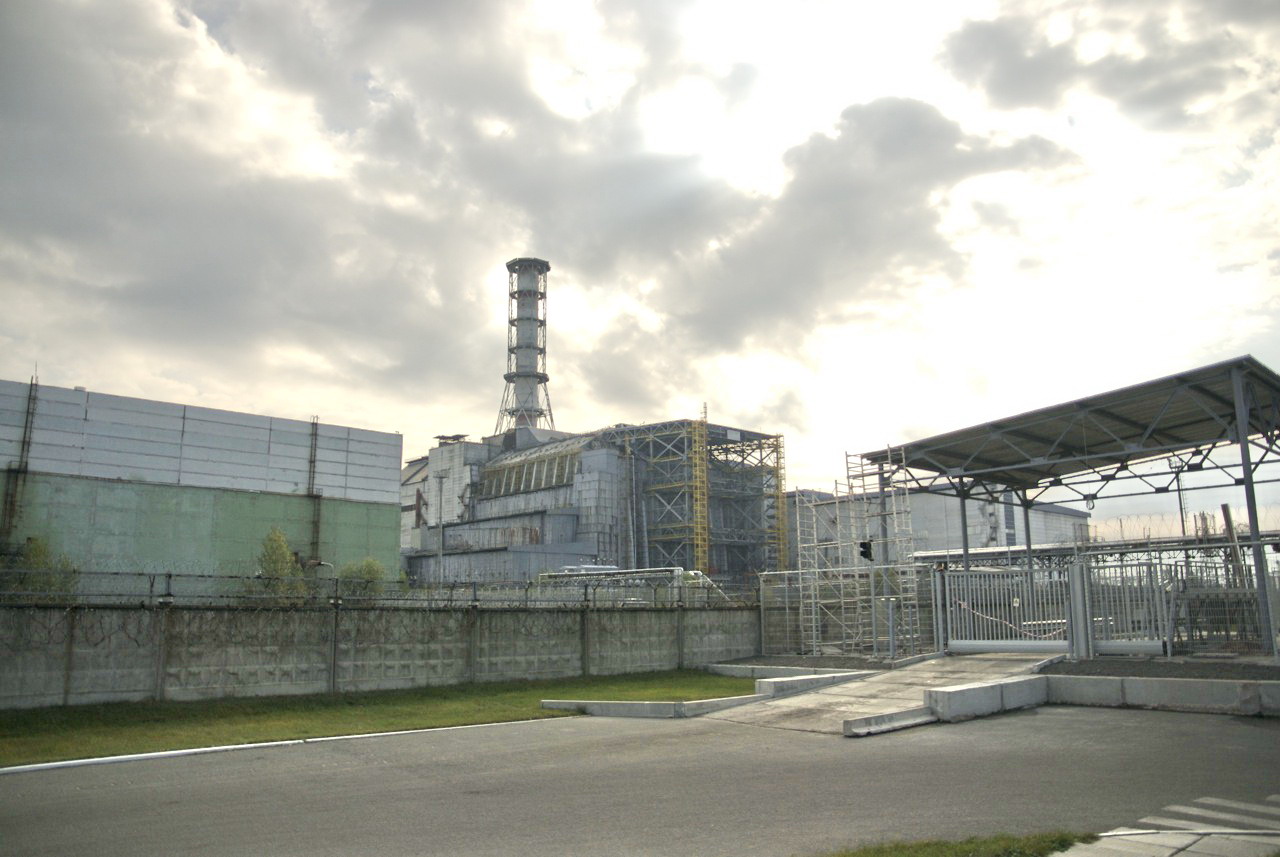 Chernobyl Reactor 4 after the 1986 accident