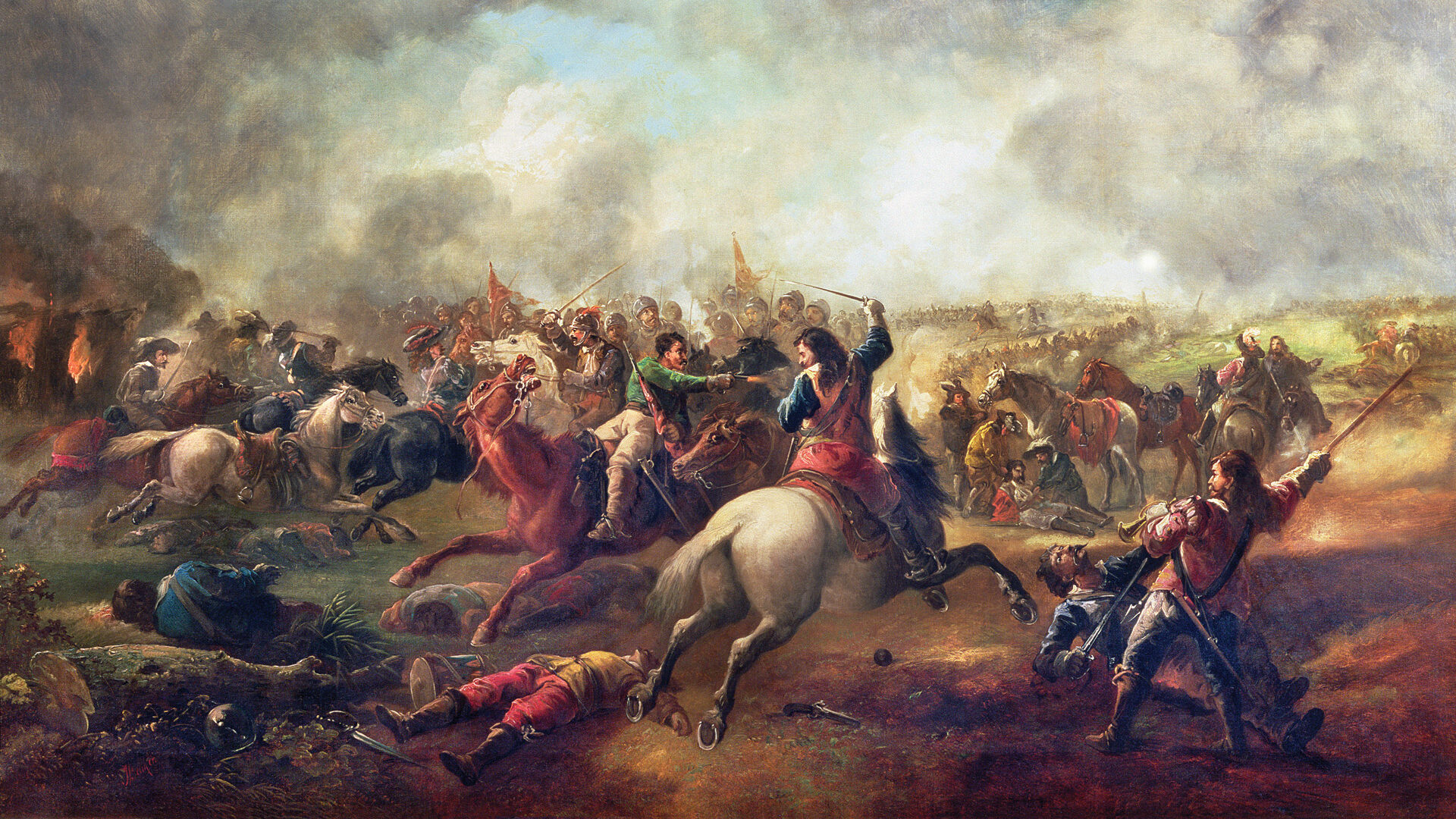 Battle of Marston Moor historical image