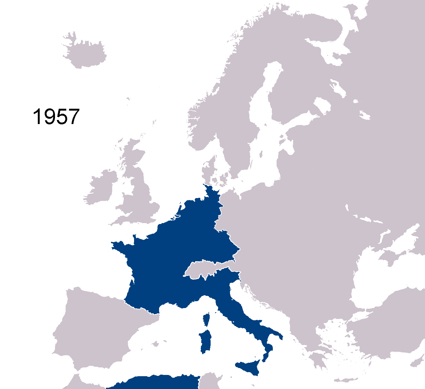 European Economic Community, 1958–1969 historical image