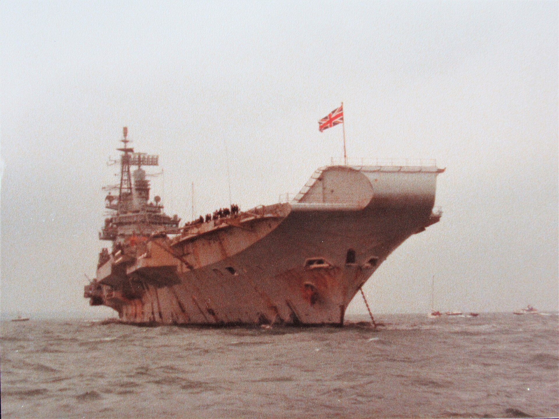 Falklands Task Force and Operation Corporate historical illustration