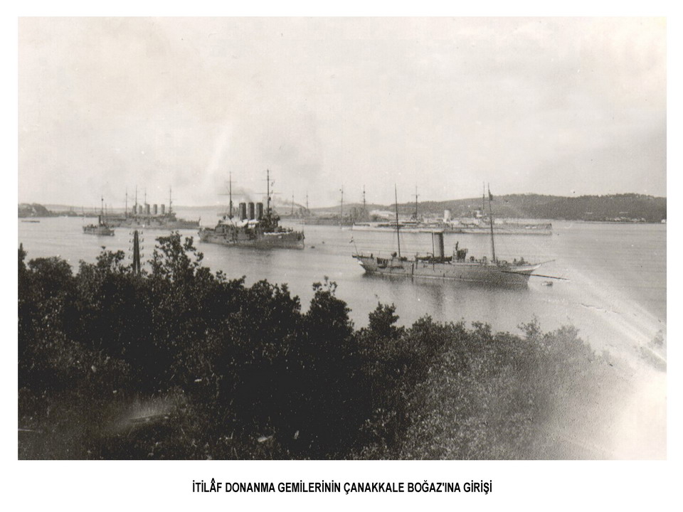 Dardanelles Naval Campaign historical photograph