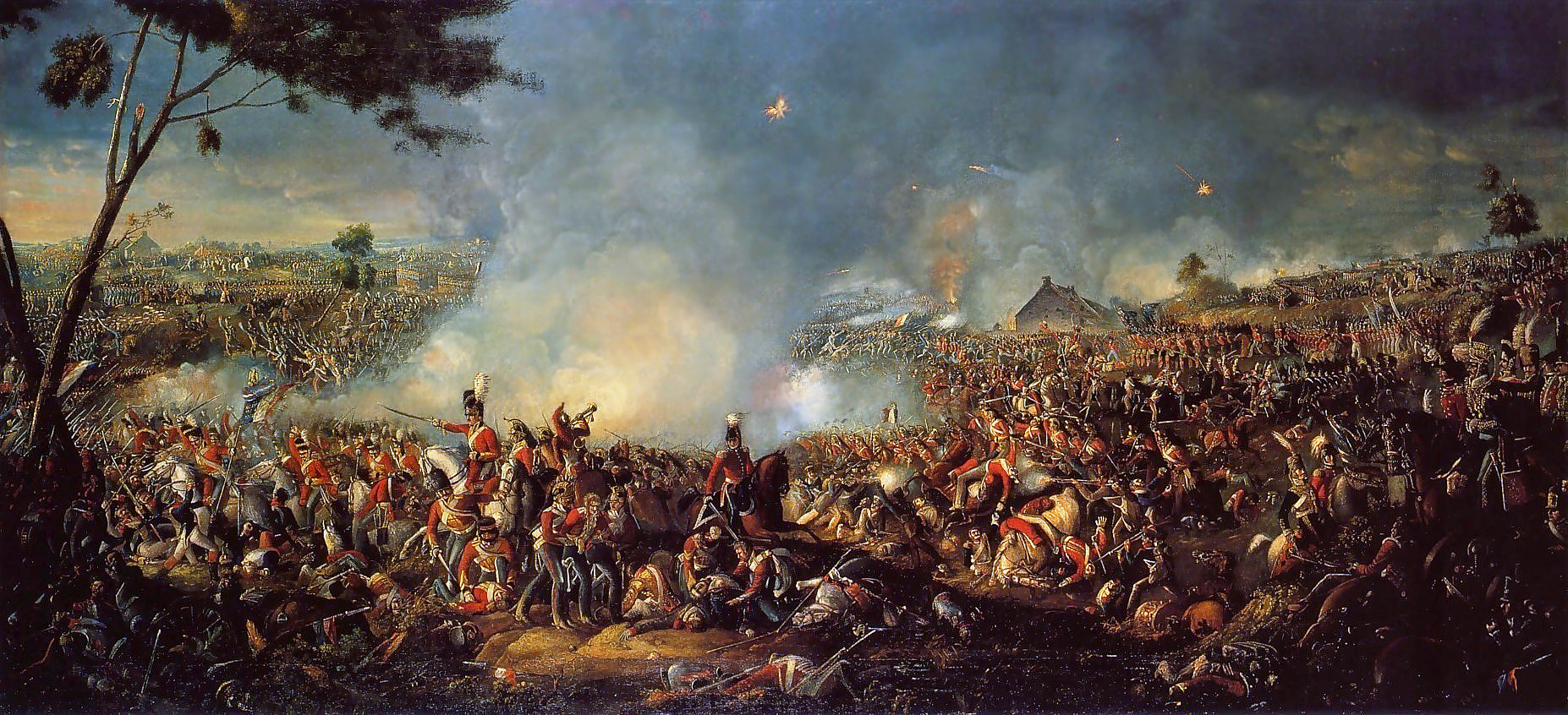 Battle of Waterloo historical image