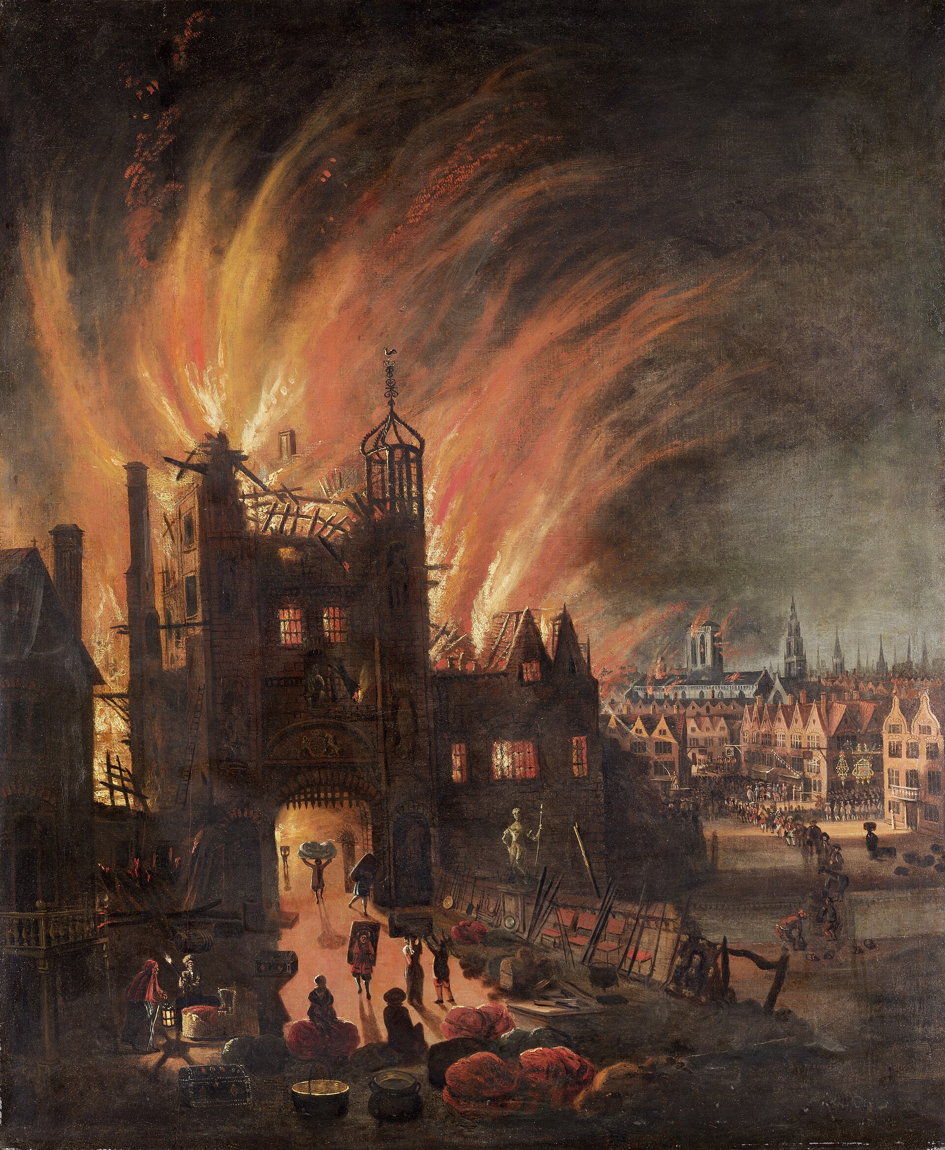 Great Fire of London historical image