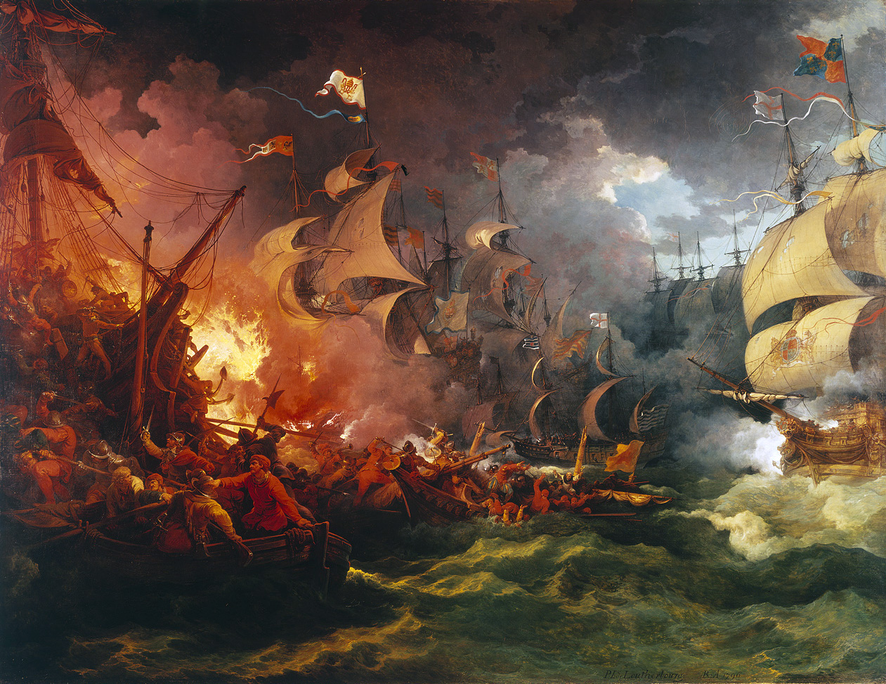 Spanish Armada historical image