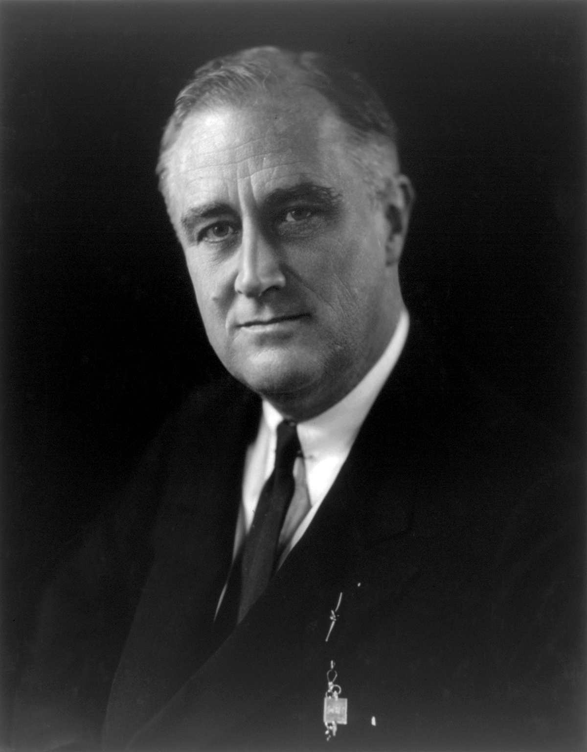 Franklin D. Roosevelt historical portrait