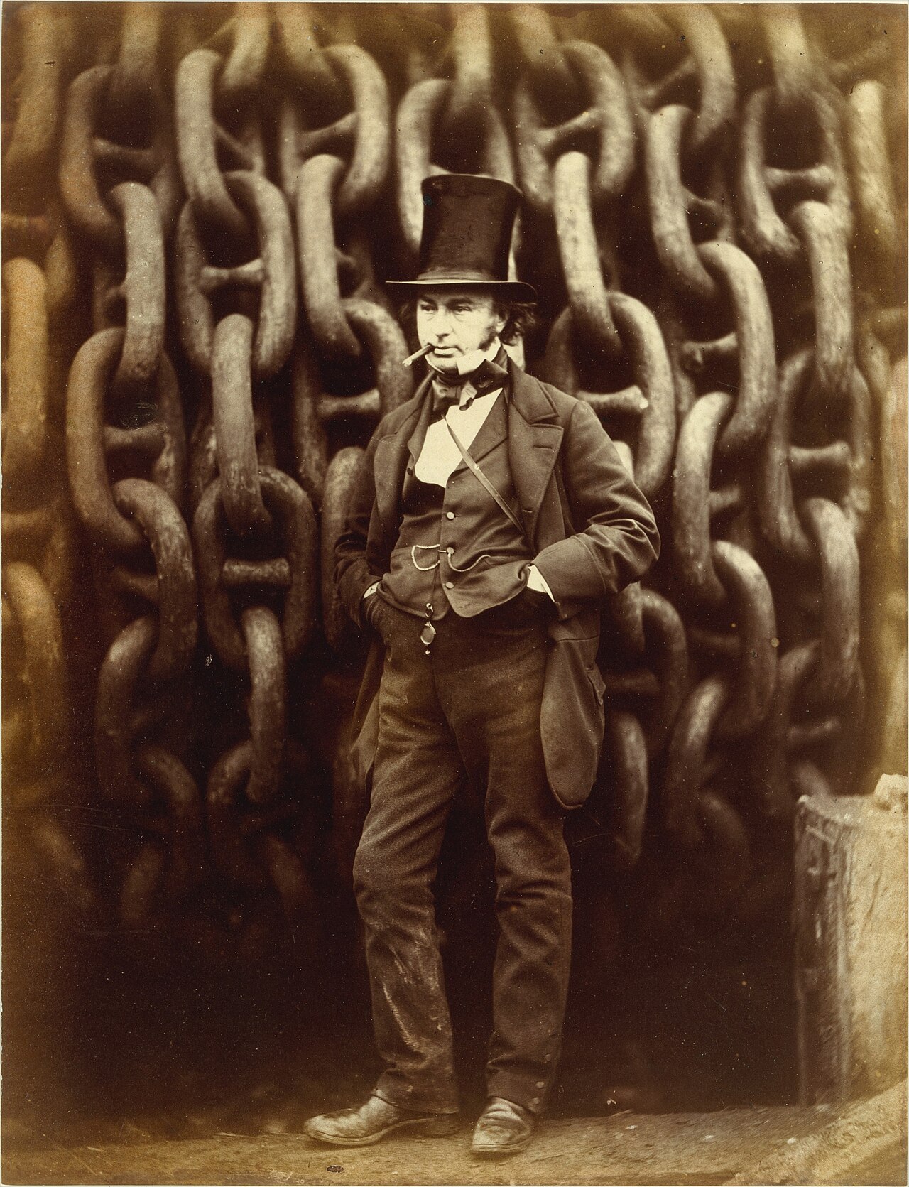Isambard Kingdom Brunel historical portrait