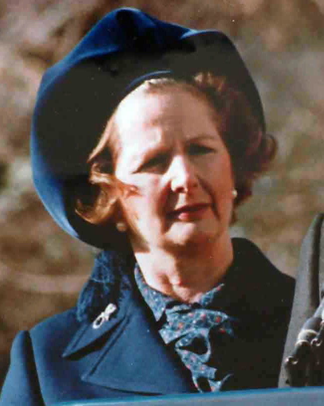 Margaret Thatcher historical portrait