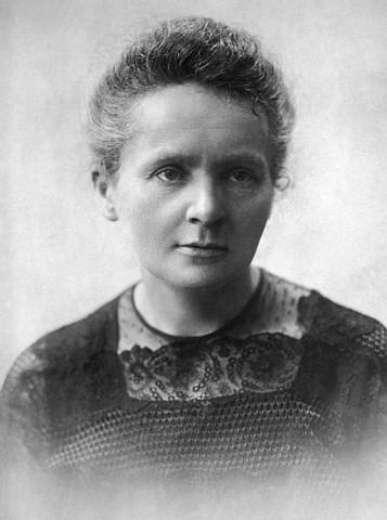Marie Curie historical portrait