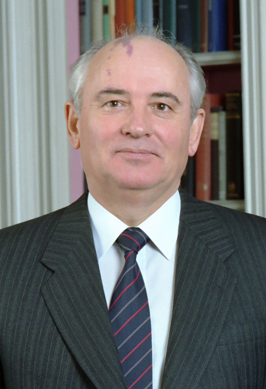 Mikhail Gorbachev historical portrait