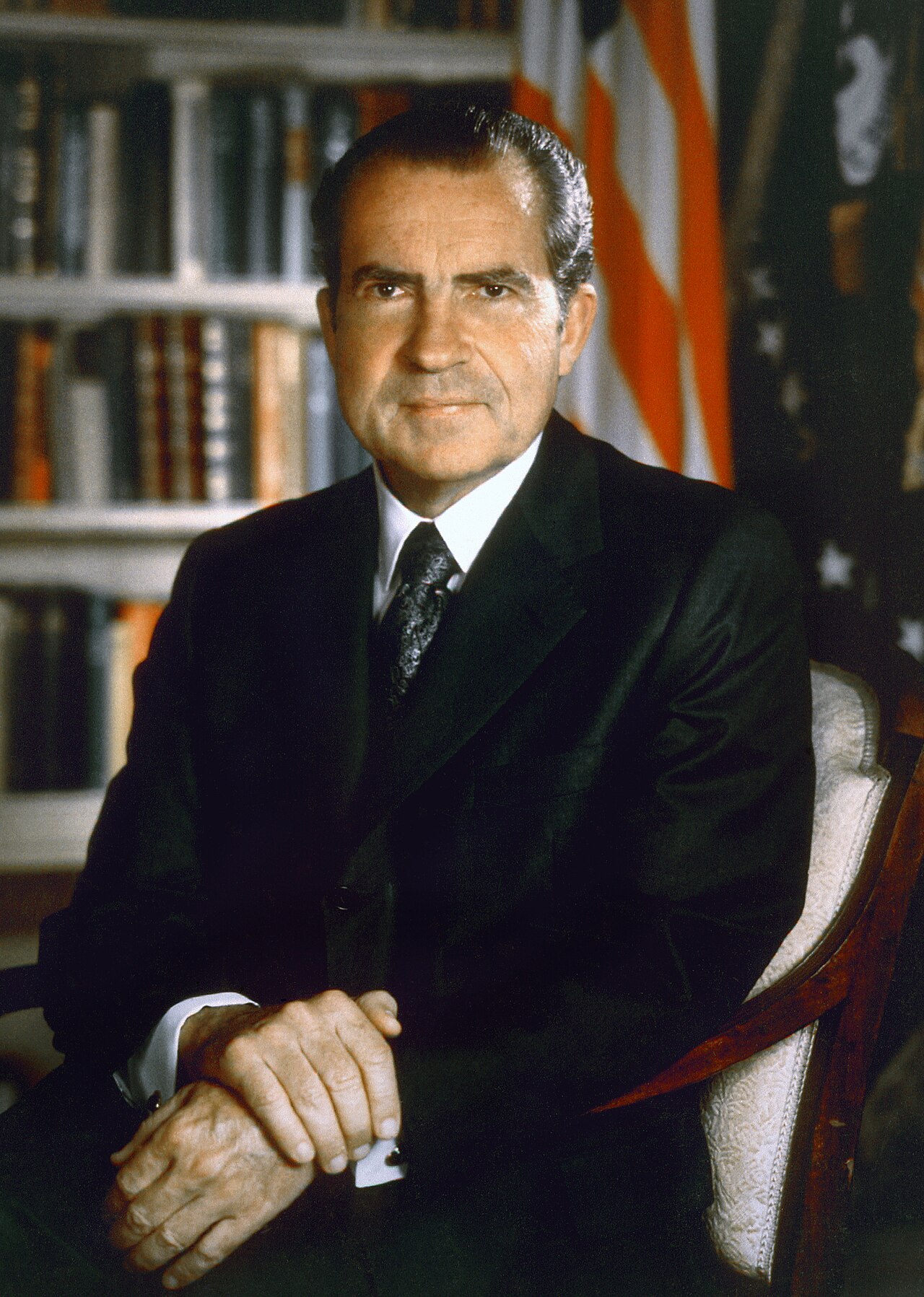 Richard Nixon historical portrait