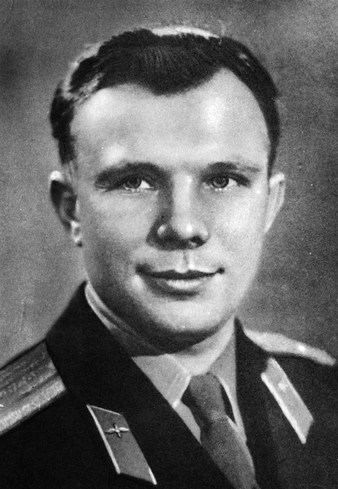 Yuri Gagarin historical portrait