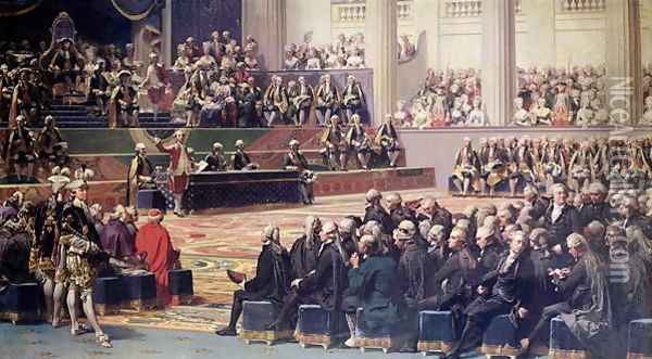 Historical artwork illustrating Estates-General of 1789