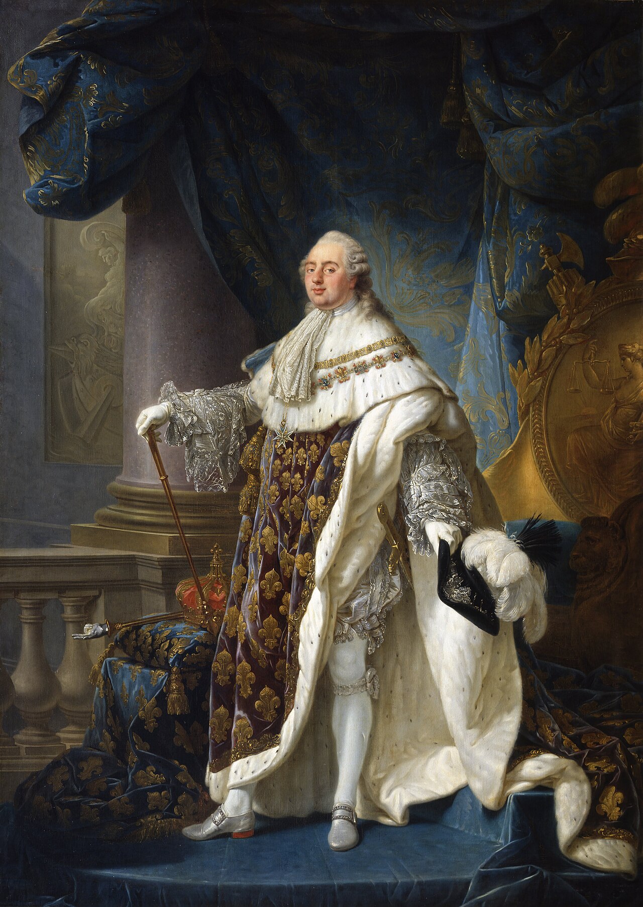 Historical artwork illustrating Louis XVI and the French Revolution