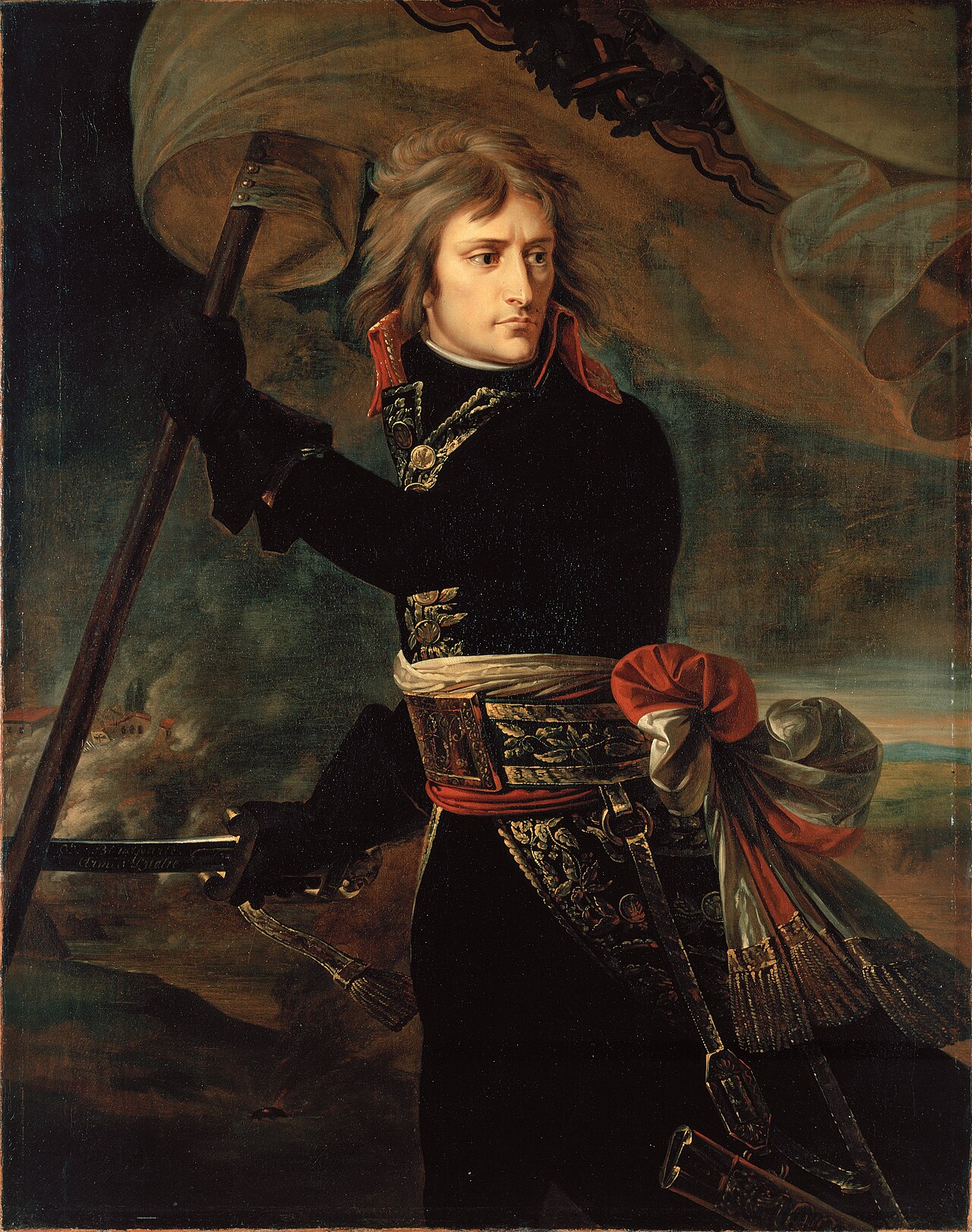Historical artwork illustrating Napoleon Bonaparte and the French Revolution