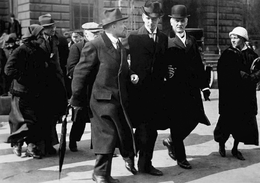 Lenin's April Theses historical photograph