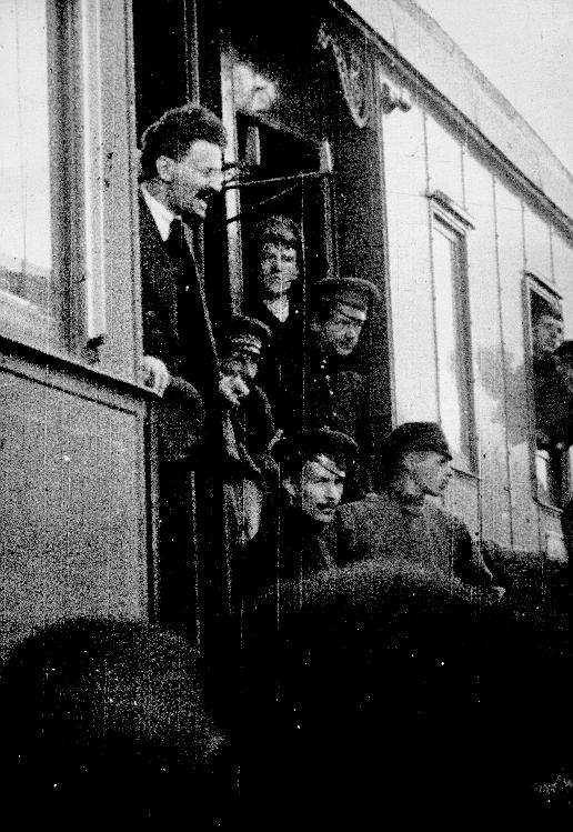 Leon Trotsky and the Russian Revolution historical photograph