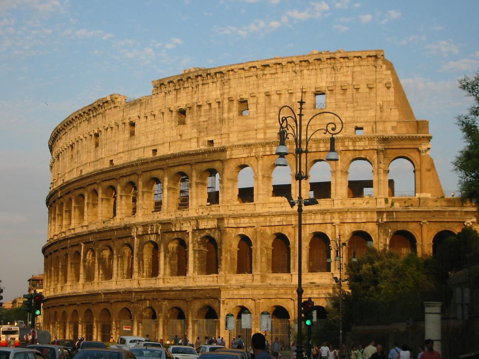 The Colosseum in Rome