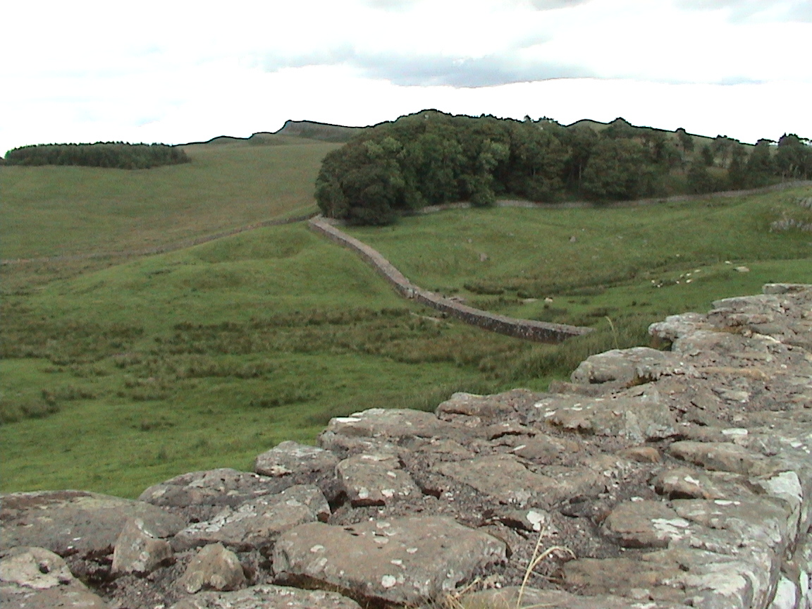 Hadrian's Wall near Housesteads