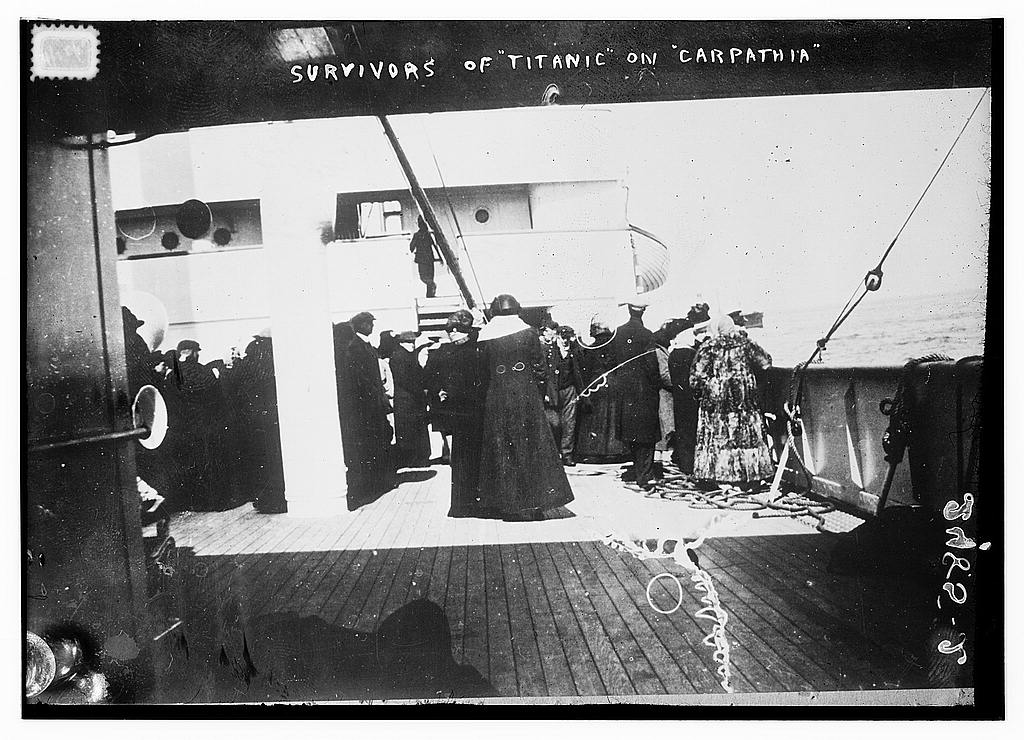 RMS Carpathia Rescue historical image