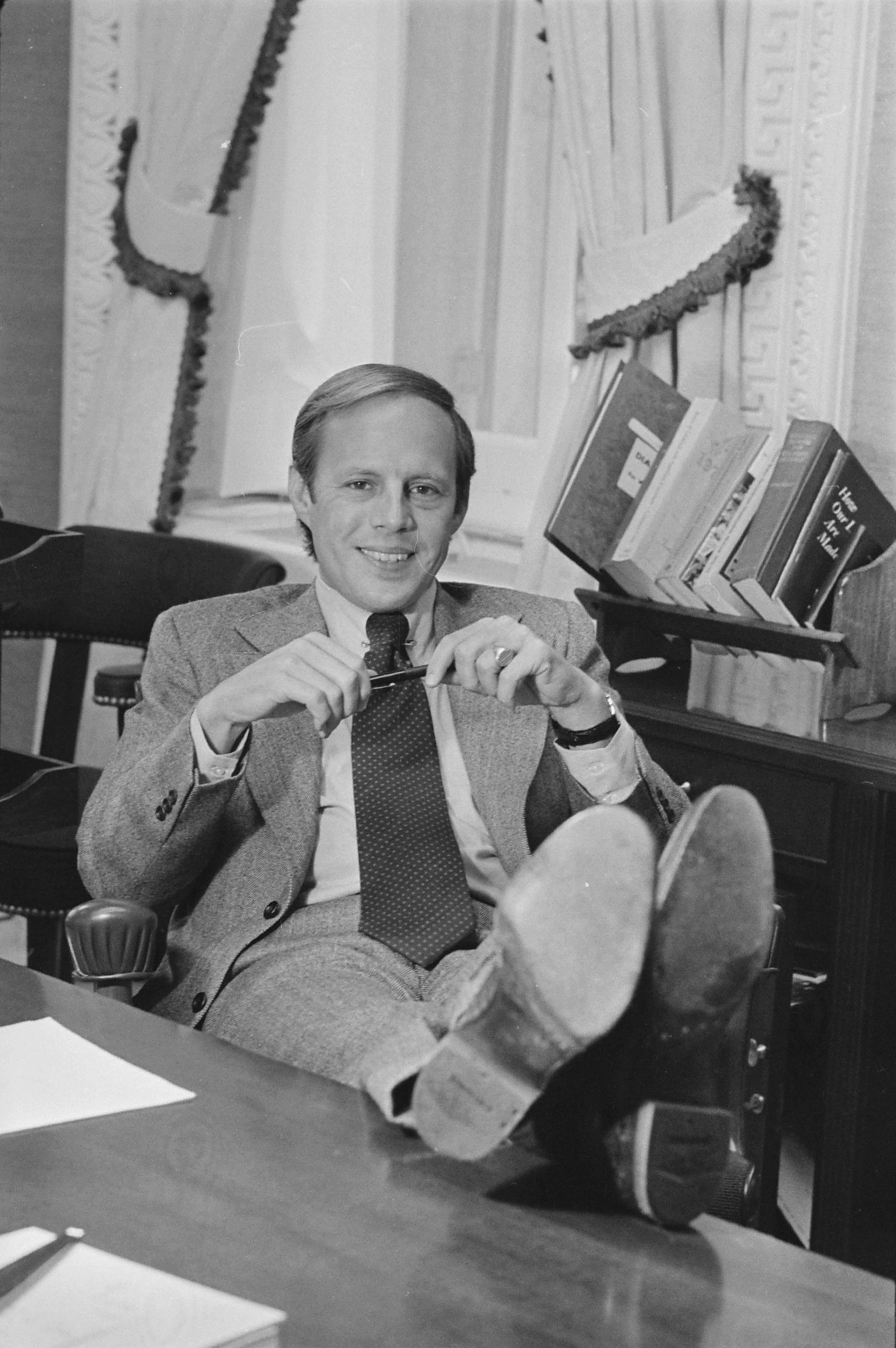 Official White House portrait of John Dean in 1973